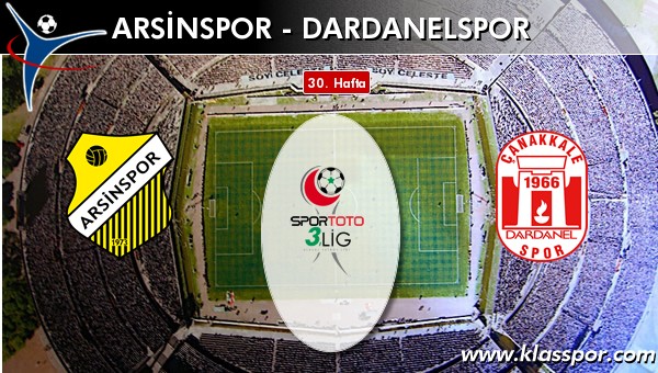 İşte Arsinspor - Dardanelspor maçında ilk 11'ler