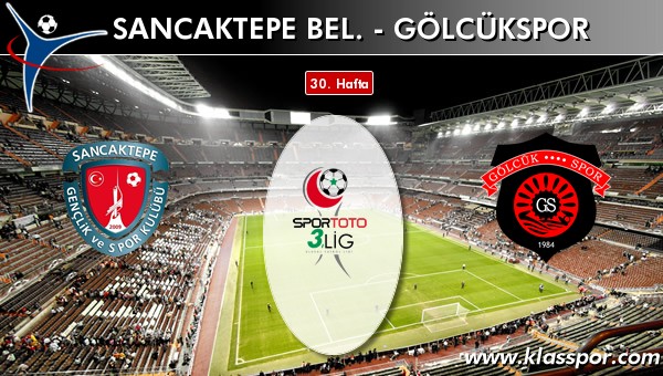 Sancaktepe Bel. - Gölcükspor sahaya hangi kadro ile çıkıyor?