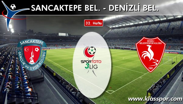 İşte Sancaktepe Bel. - Denizli Bel. maçında ilk 11'ler