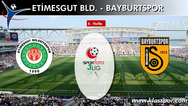 Etimesgut Bld. 0 - Bayburtspor 0