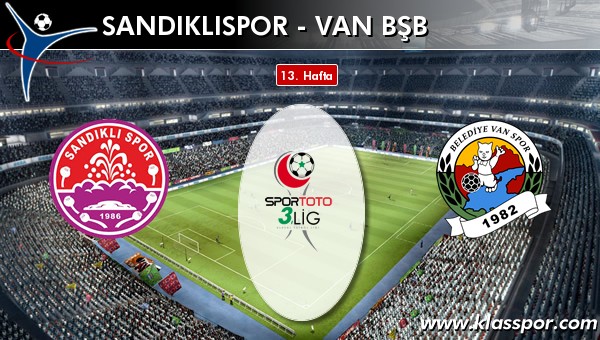 Sandıklıspor 1 - Van BŞB 1