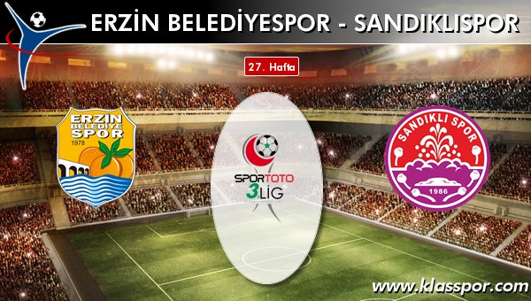 Erzin Belediyespor - Sandıklıspor sahaya hangi kadro ile çıkıyor?