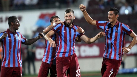 Trabzonspor'un Avrupa kadrosu da belli oldu.