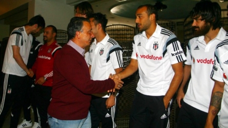 Beşiktaş bayramlaştı..