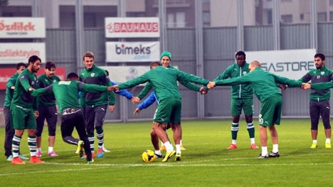 Bursaspor, taktik çalıştı