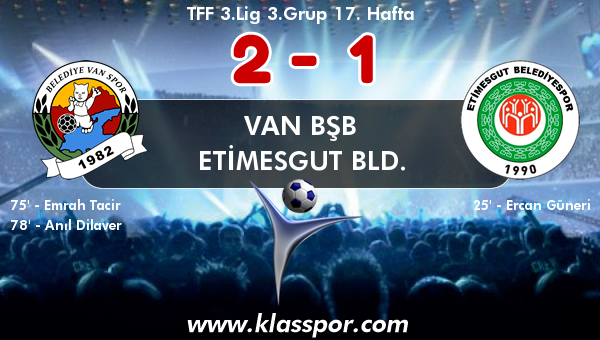 Van BŞB 2 - Etimesgut Bld. 1