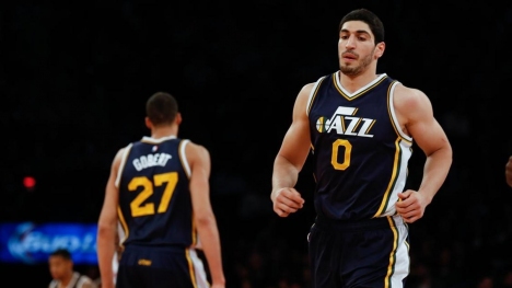 Enes Kanter'in 25 sayısı Utah'a yetmedi