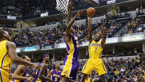 Los Angeles Lakers: 91 - Indiana Pacers: 110