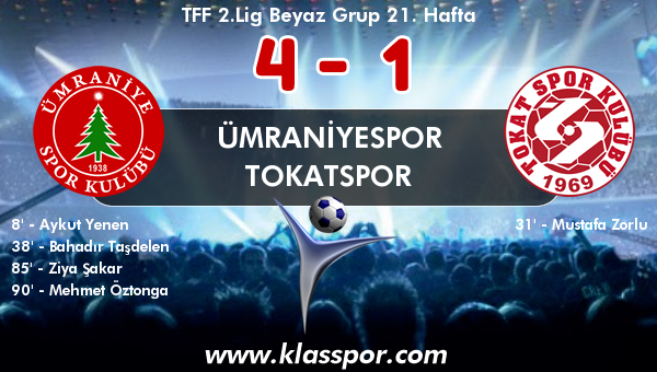 Ümraniyespor 4 - Tokatspor 1