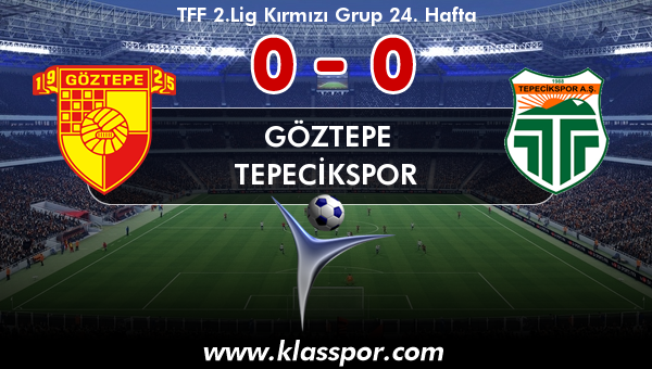 Göztepe 0 - Tepecikspor 0