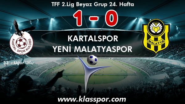 Kartalspor 1 - Yeni Malatyaspor 0