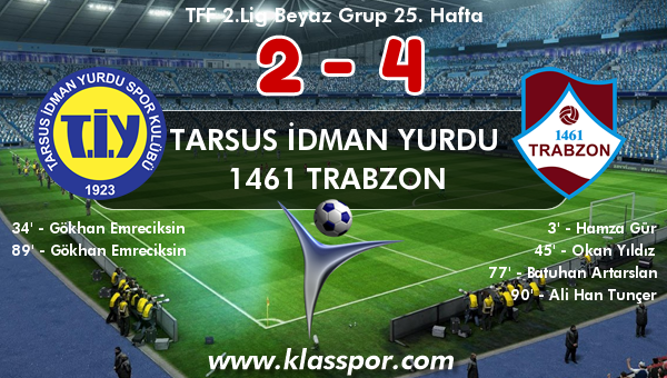 Tarsus İdman Yurdu 2 - 1461 Trabzon 4