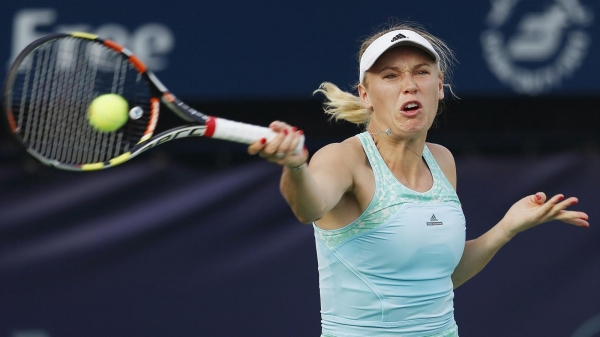 Wozniacki hastalığına rağmen kazandı