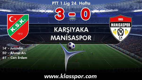 Karşıyaka 3 - Manisaspor 0