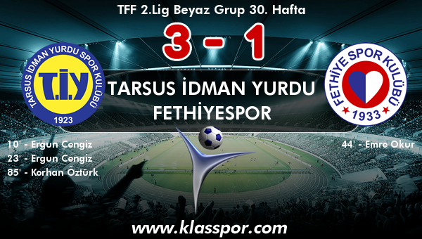 Tarsus İdman Yurdu 3 - Fethiyespor 1