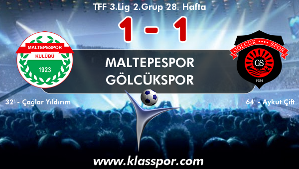 Maltepespor 1 - Gölcükspor 1