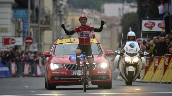 Paris-Nice: "Gallopin hem etabı hem sarı mayoyu aldı"