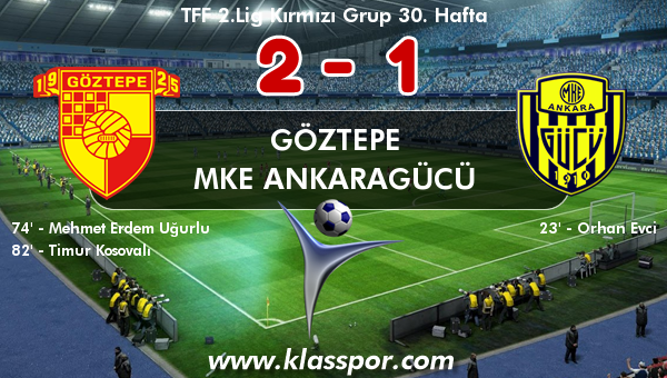 Göztepe 2 - MKE Ankaragücü 1