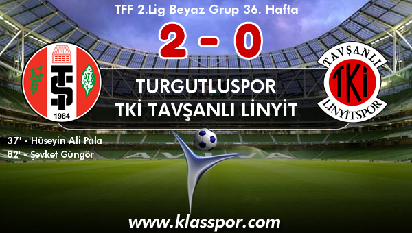 Turgutluspor 2 - TKİ Tavşanlı Linyit 0