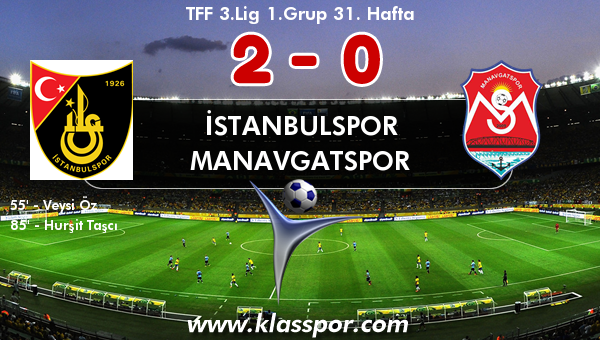 İstanbulspor 2 - Manavgatspor 0