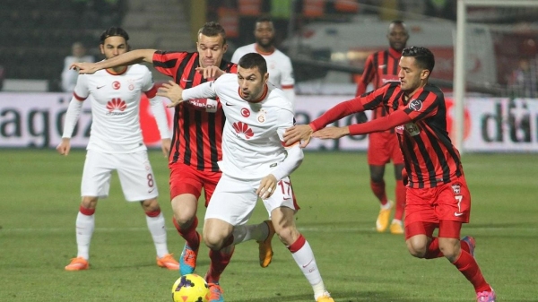 Galatasaray ile Gaziantepspor 58. randevuda