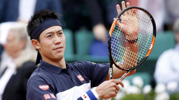 Nishikori ve Tsonga Fransa Açık'ta çeyrek finalde