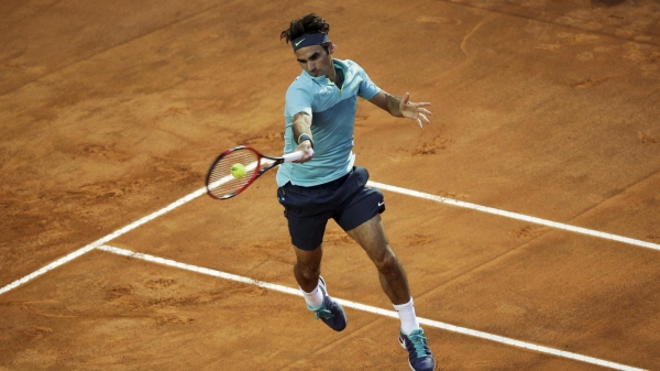 Roger Federer, Roma'da çeyrek finalde