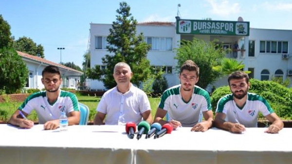 Bursaspor altyapısında imzalar atıldı