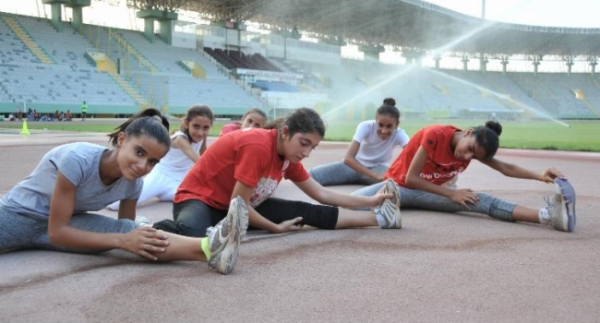 Harranlı atletlerin olimpiyat  hayali