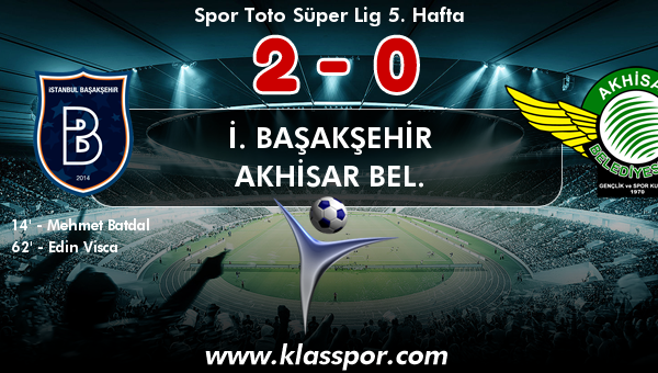 İ. Başakşehir 2 - Akhisar Bel. 0