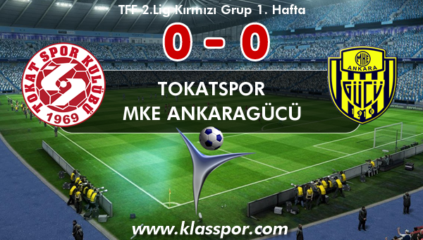 Tokatspor 0 - MKE Ankaragücü 0