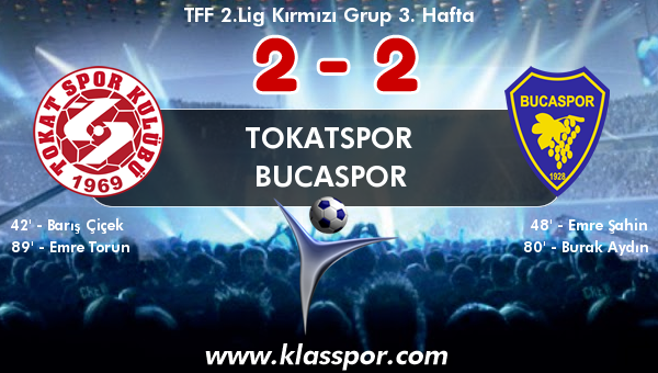 Tokatspor 2 - Bucaspor 2