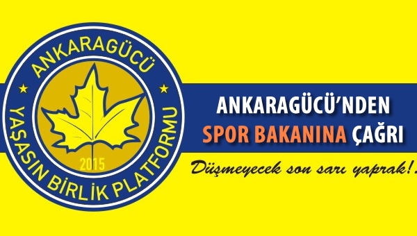 Ankaragücü'nden Spor Bakanına -3 puan çağrısı...