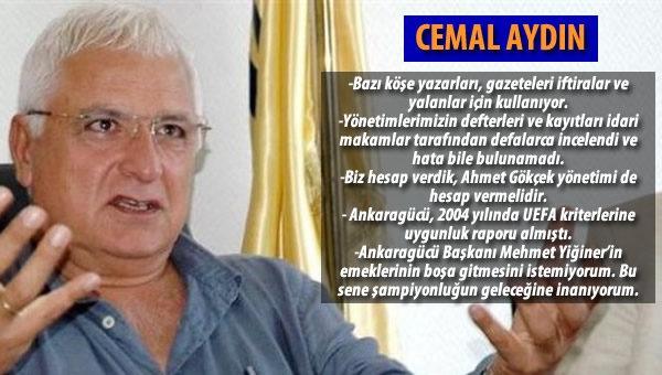 Cemal Aydın'dan İhsan Kavak'a cevap