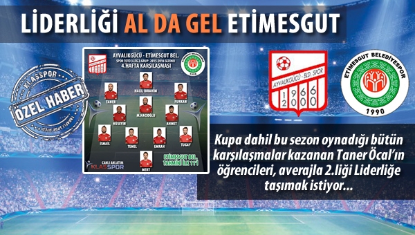 Etimesgut 4'de 4 peşinde...