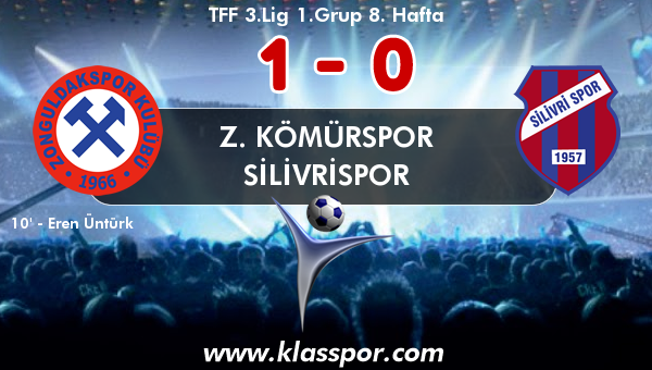 Z. Kömürspor 1 - Silivrispor 0