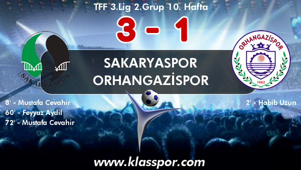 Sakaryaspor 3 - Orhangazispor 1