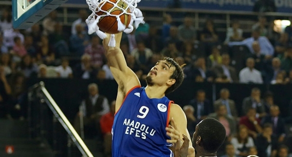 Anadolu Efes Avrupa'da 533. randevuda