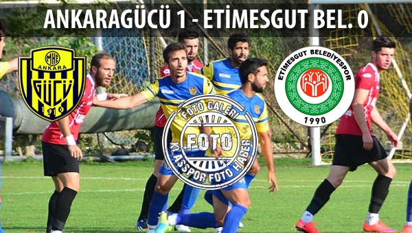 Ankaragücü hazırlık maçını 1-0 kazandı...