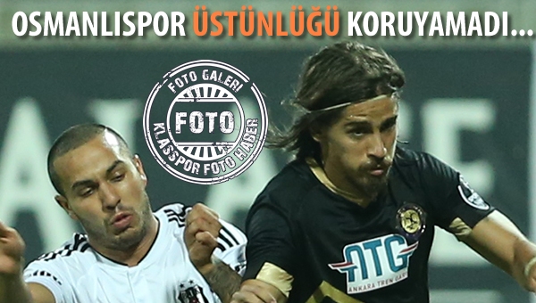 Osmanlıspor üstünlüğü koruyamadı...