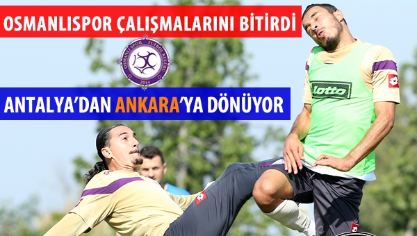 Osmanlıspor'da Ankara'ya dönüş vakti