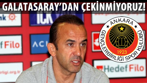 Özdilek "Galatasaray'dan çekinmiyoruz"