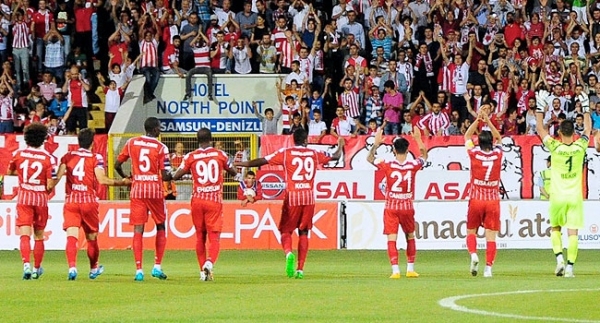 Samsunspor 3 hafta sonra yeniden lider