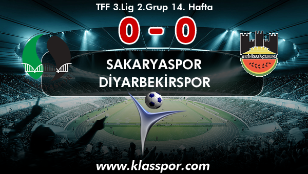 Sakaryaspor 0 - Diyarbekirspor 0