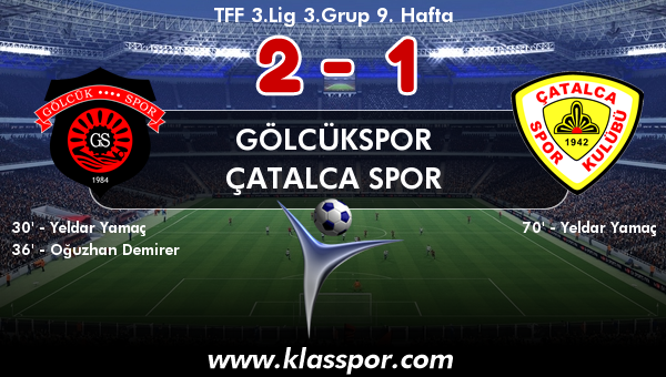 Gölcükspor 2 - Çatalca Spor 1