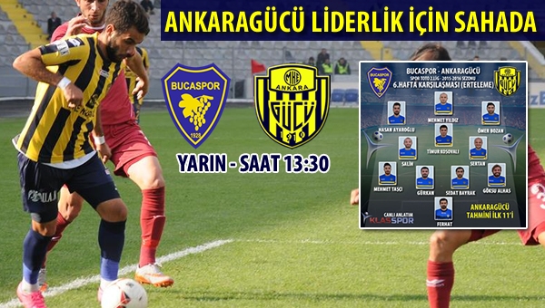 Ankaragücü liderlik için sahada