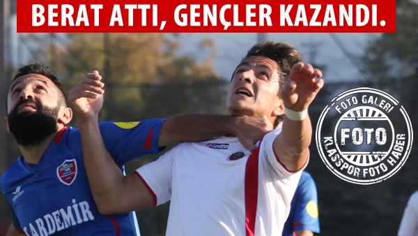 Berat attı, Gençler kazandı...