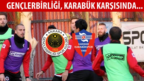 Gençlerbirliği, Karabük karşısında....