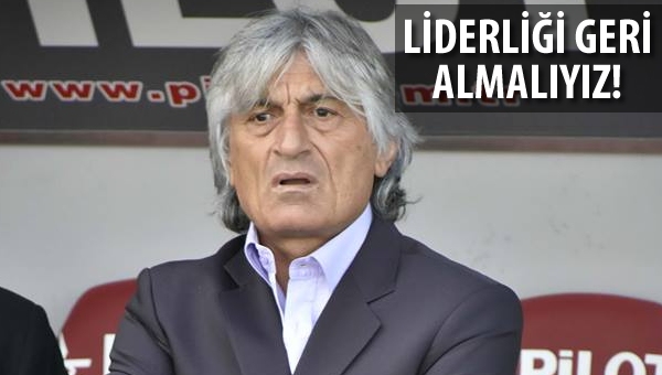 Kemal Kılıç: Liderliği geri almalıyız!