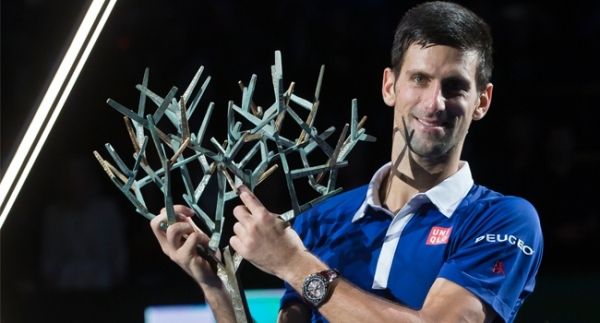 Paris Masters'da şampiyon Djokovic